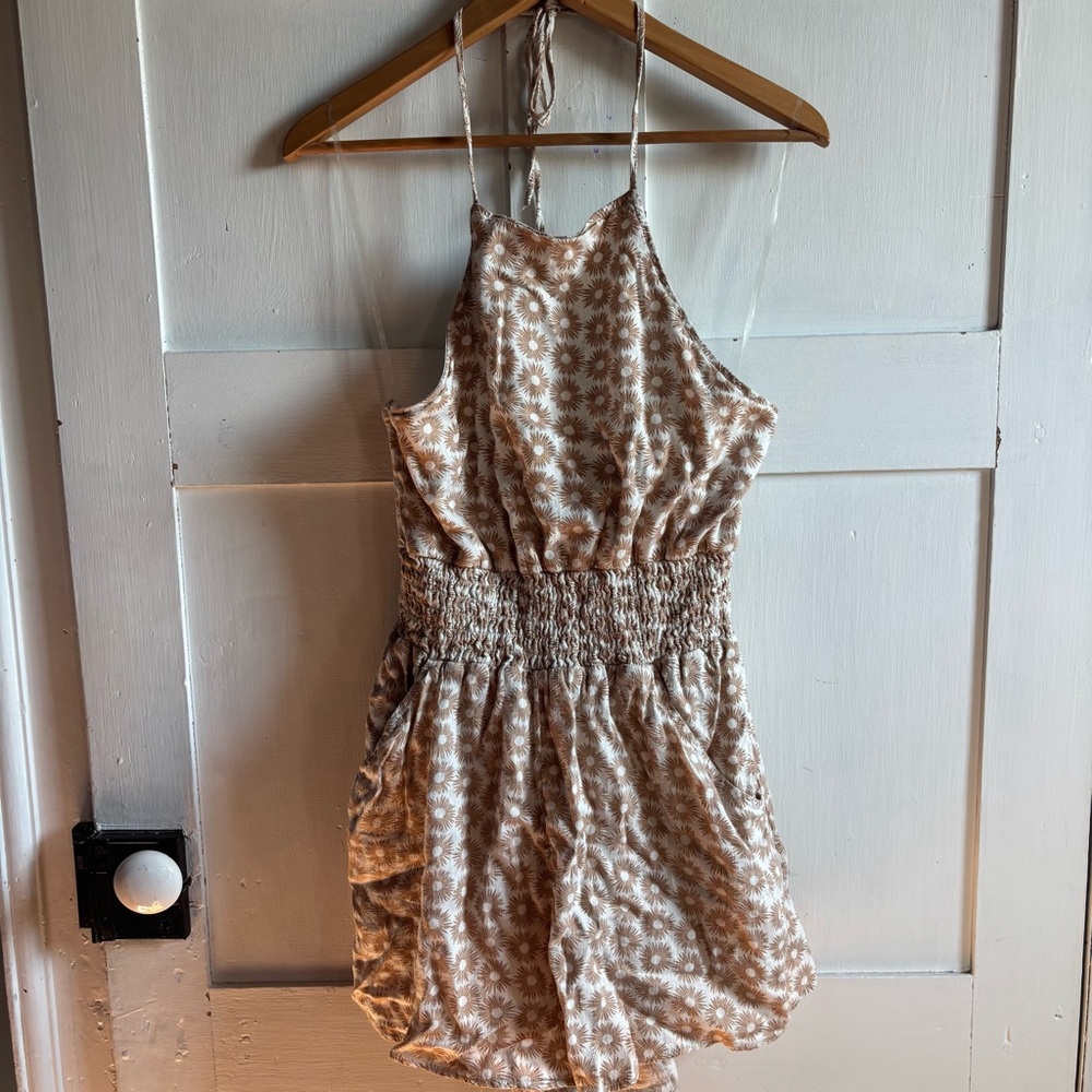 American Eagle Halter Romper